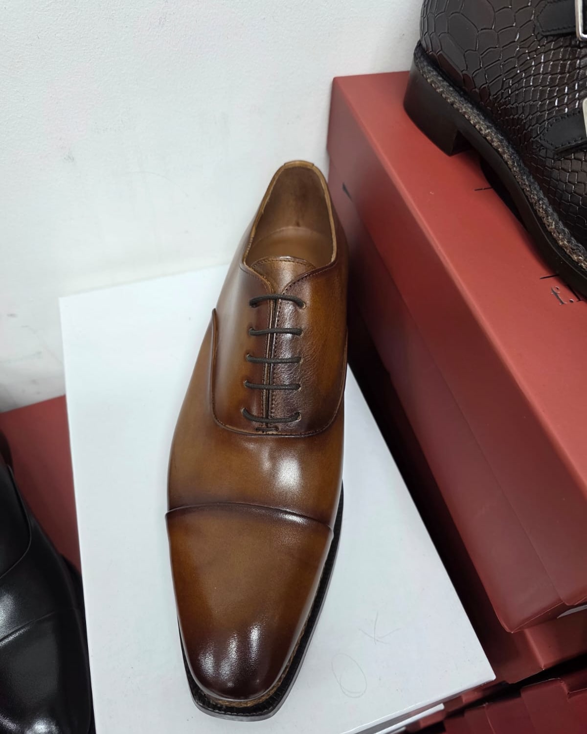 Men's Assorted Dress Shoes - three-quarter
