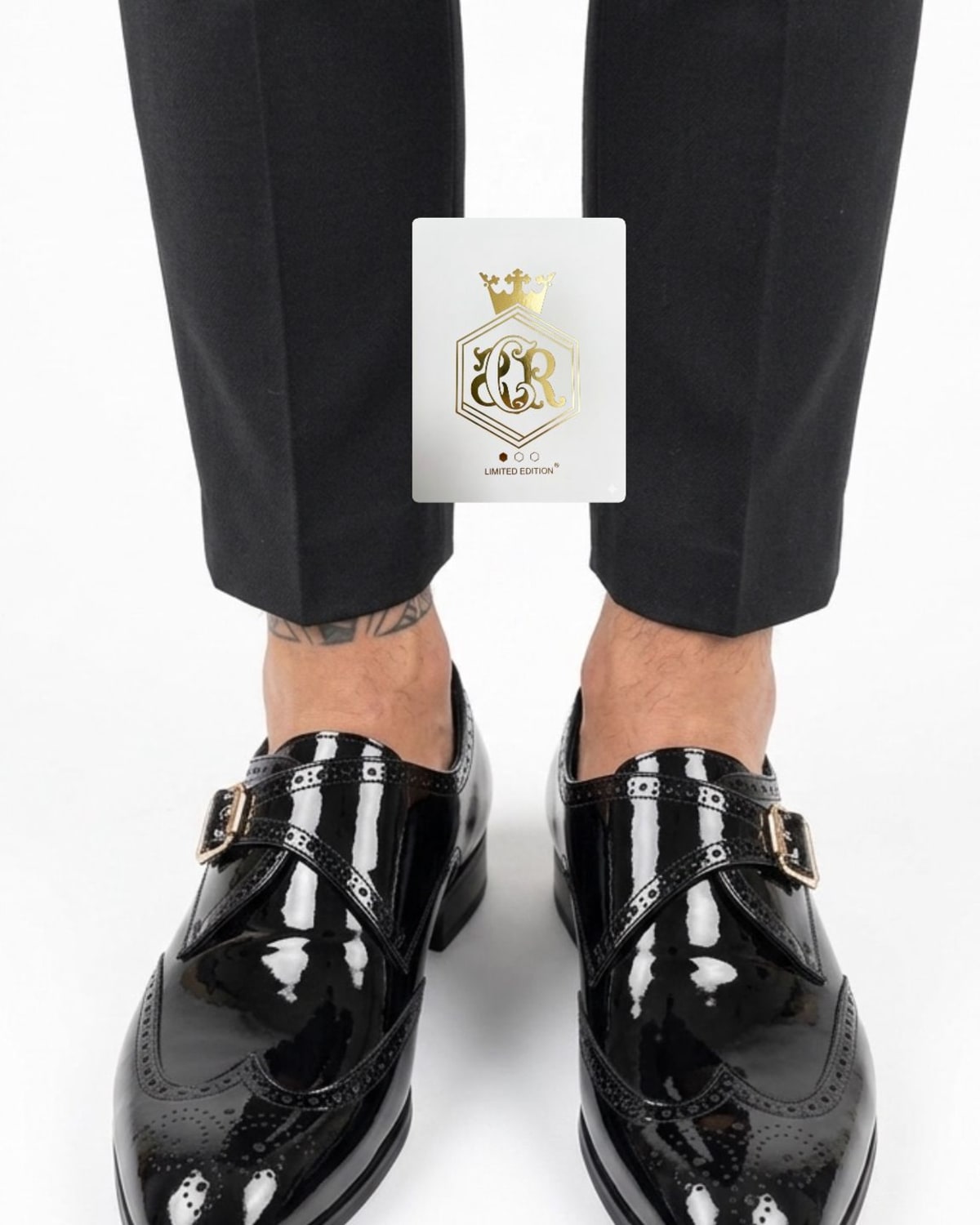 Men's Suits and Monk Strap Shoes Collection - front
