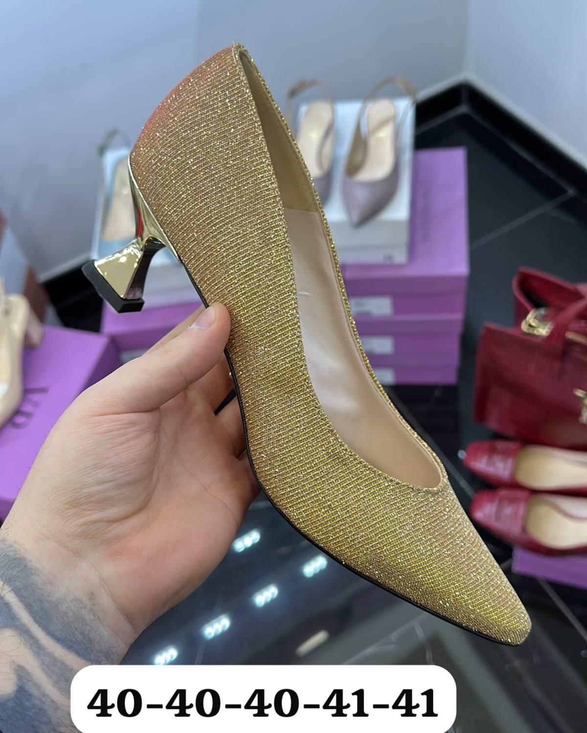 Women's Assorted Heels and Pumps - side