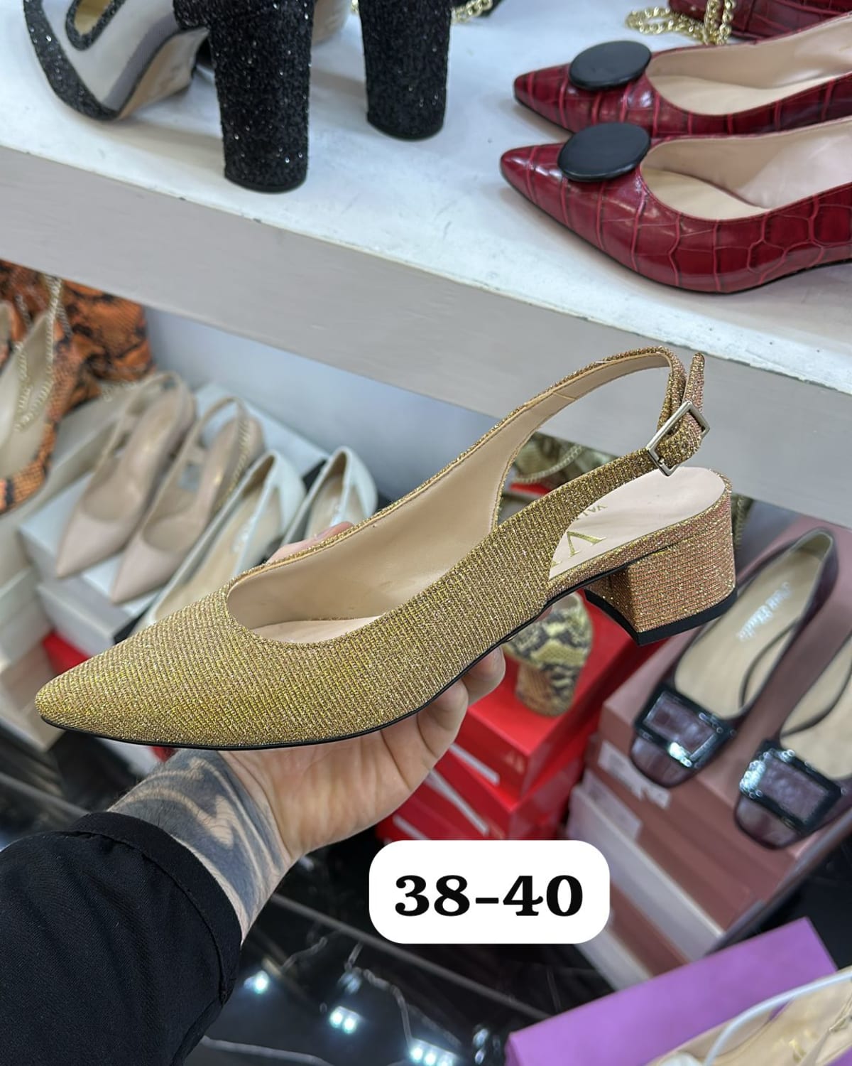 Assorted Women's Pumps and Slingbacks - three-quarter