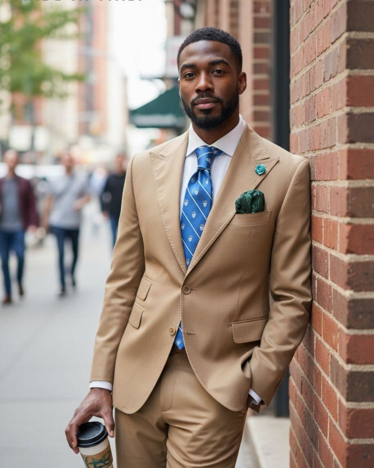 Men's Suits and Monk Strap Shoes Collection - front