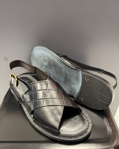 Italian Leather Sandal - view 4