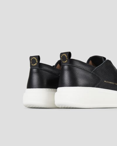 Alexander Smith Leather Platform Sneakers - back