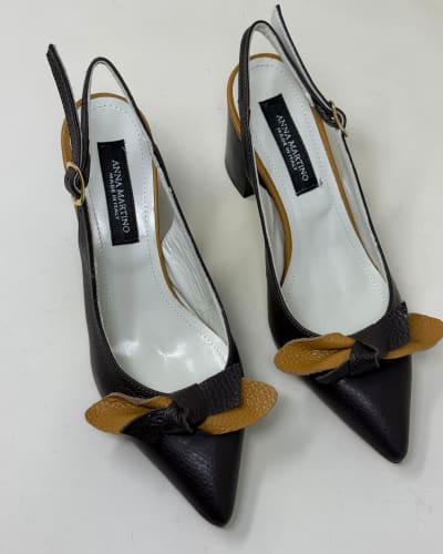 Assorted Men's Dress Shoes and Women's Heels with Matching Bags - three-quarter