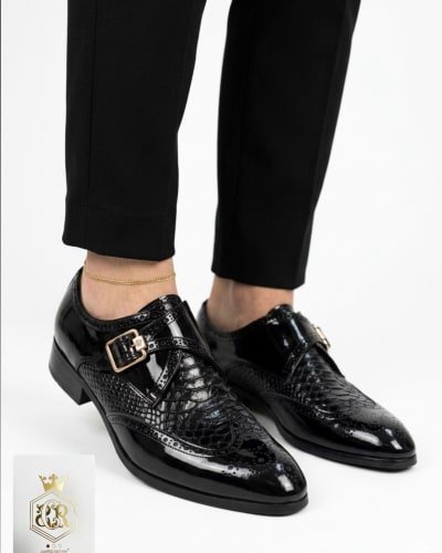 Men's Suits and Monk Strap Shoes Collection - three-quarter