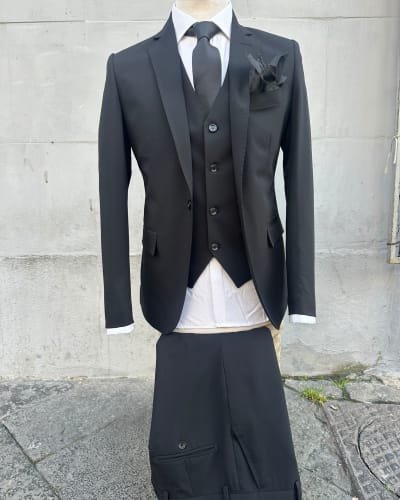 Men's Suits and Monk Strap Shoes Collection - front