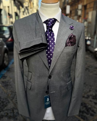 Men's Suits and Monk Strap Shoes Collection - front