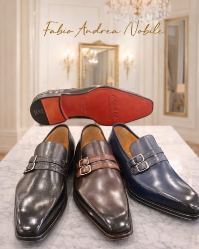 Assorted Men's Dress Shoes and Women's Heels with Matching Bags - three-quarter
