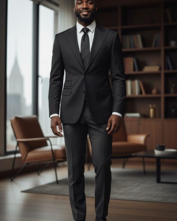 Men's Suits and Monk Strap Shoes Collection
