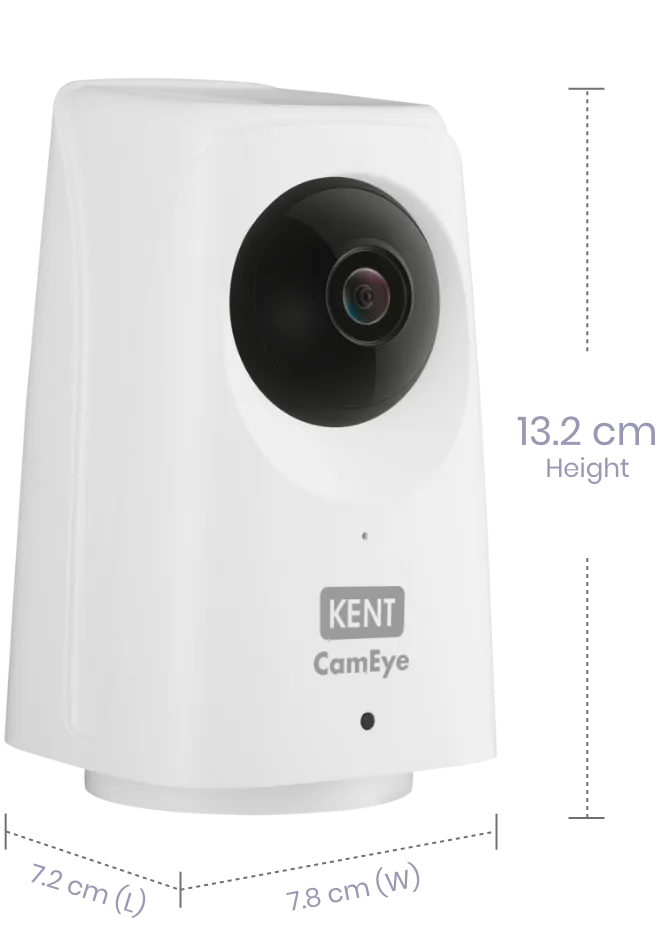 Security Camera for Homewith Dimensions-KENT Cam