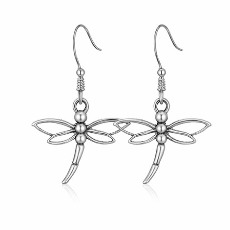 Dragonfly Charm Earrings
