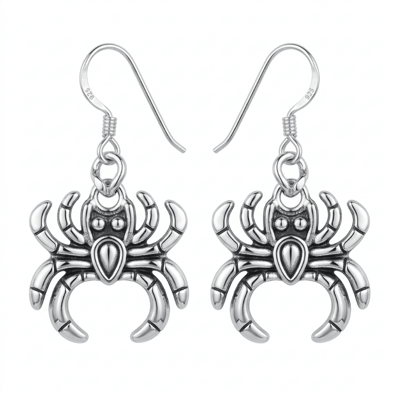 Crab Animal Charm Earrings
