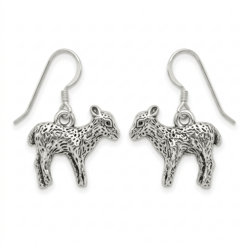 Deer Animal Charm Earrings
