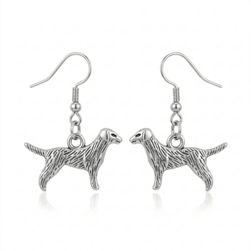 Dog Animal Charm Earrings