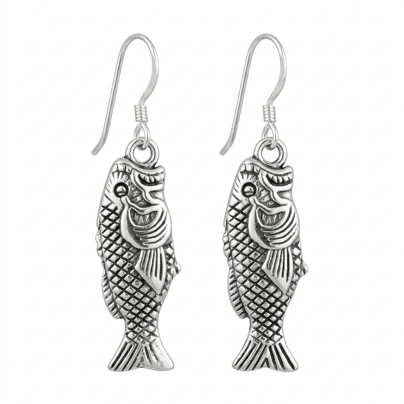 Fish Animal Charm Earrings