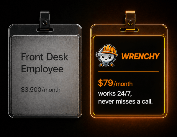 Answering service vs Wrenchy