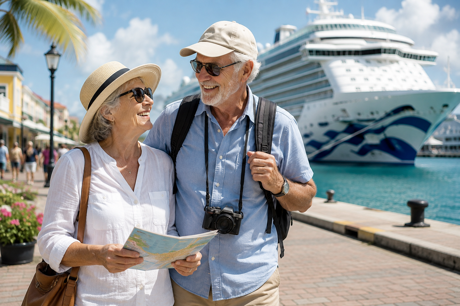 Older adult traveling