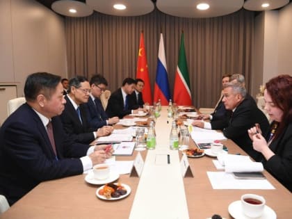 Рустам Минниханов: «Российско-китайские отношения достигли беспрецедентного уровня»