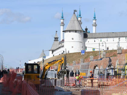 В центре Казани поэтапно ограничат движение транспорта и пешеходов