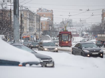 В пятницу метель в Татарстане не утихнет