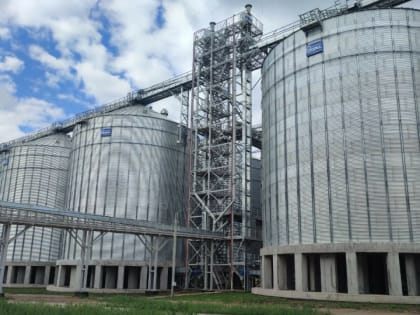 В Тукаевском районе РТ построили элеватор за 1,4 млрд рублей