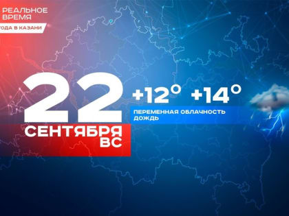 Прогноз погоды в Казани на сегодня