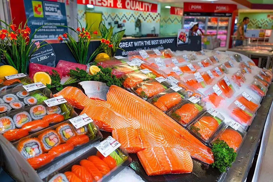 اسماك وجمبري