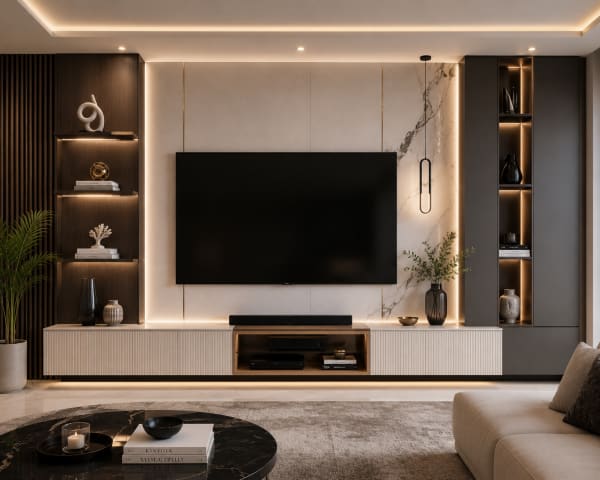 Modern TV unit