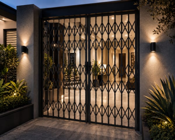 Custom trellis gate