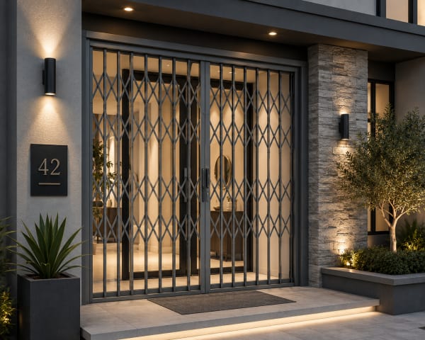 Security trellis gate