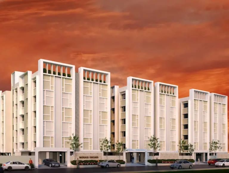 Morais tulip – Exterior View of Studio Apartment in Trichy