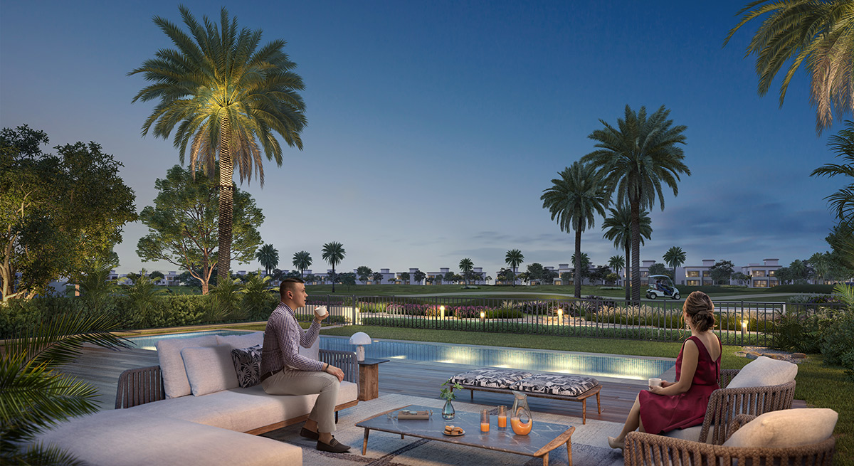 Luxurious Living on the Green