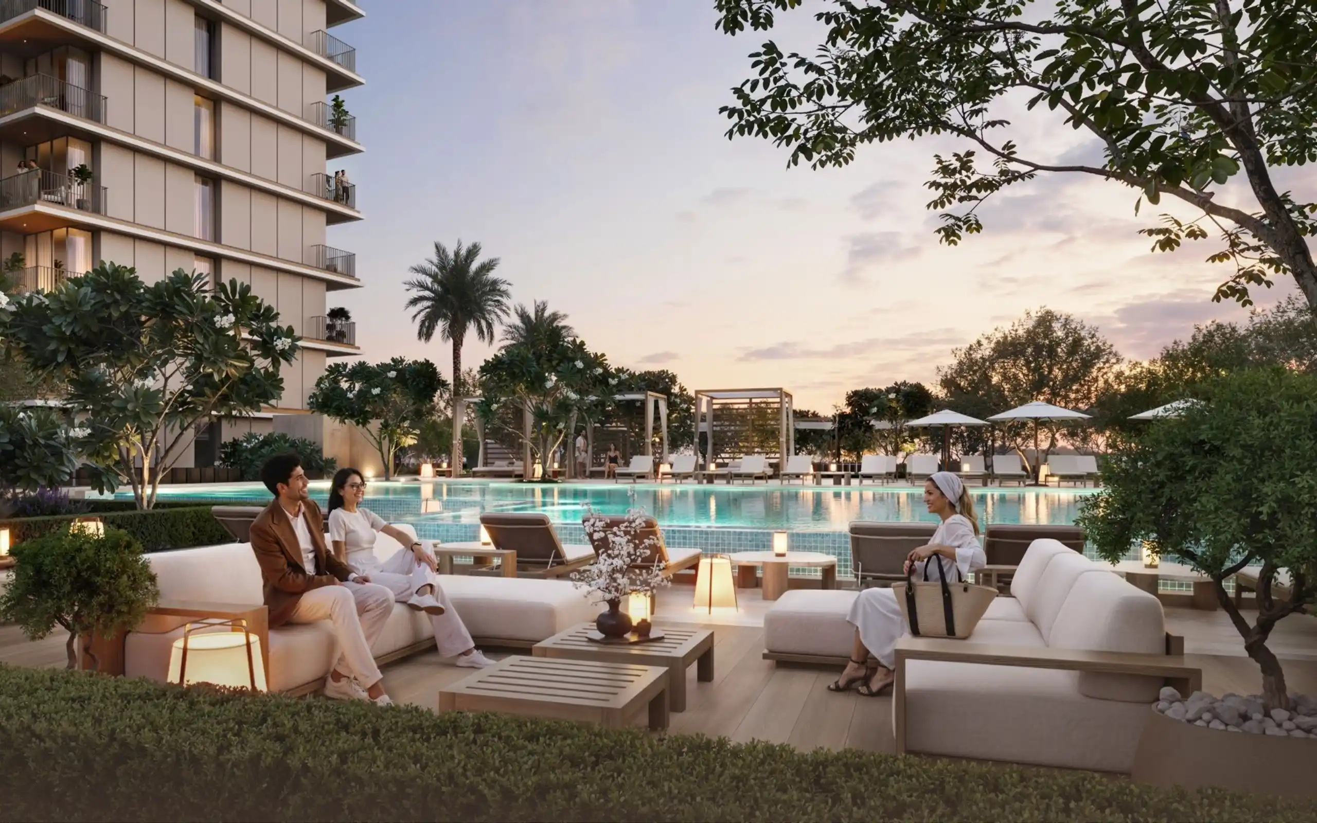 Flourishing Moments by the Waterfront