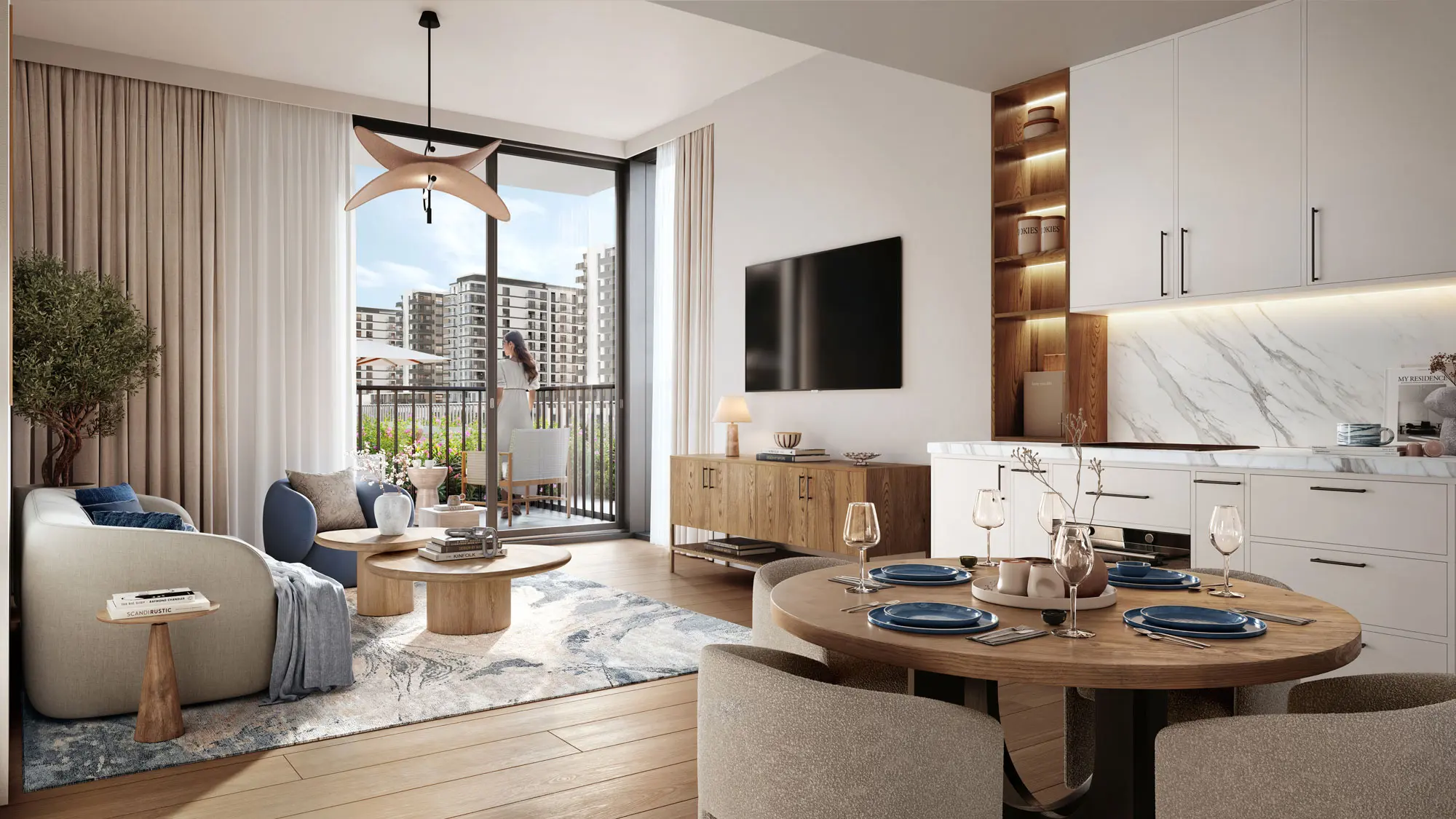 Curated Interiors and Natural Light Optimization