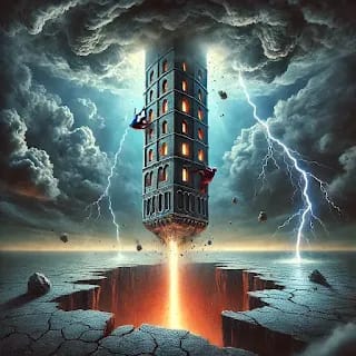 The Tower Reversed Tarot Meaning: Resistance to Change, Denial of Important Truths and Internal Crisis