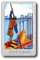 Six of Swords minor arcana tarot