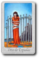 Eight of Swords minor arcana tarot