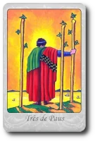 Three of Wands minor arcana tarot