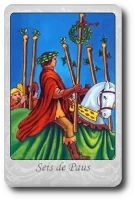Six of Wands minor arcana tarot