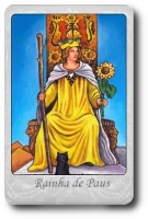 Queen of Wands minor arcana tarot