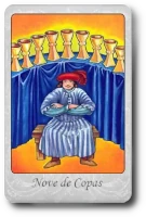 Nine of Cups minor arcana tarot
