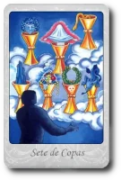 Seven of Cups minor arcana tarot