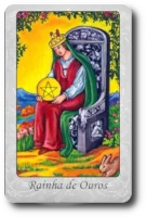 Queen of Pentacles minor arcana tarot