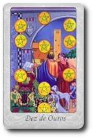 Ten of Pentacles minor arcana tarot
