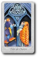 Three of Pentacles minor arcana tarot