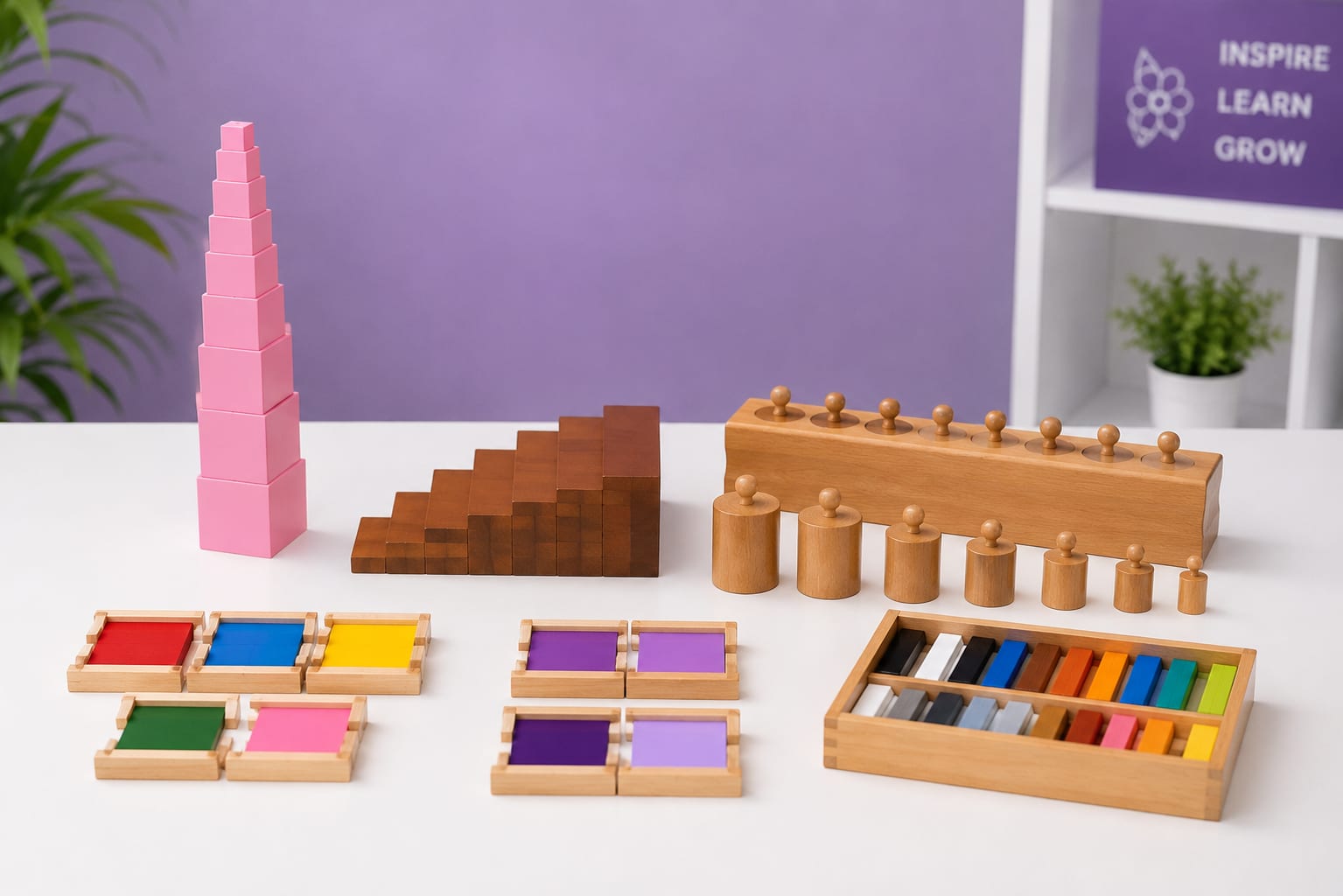 Montessori Wooden Learning Apparatus and Practical Life Materials