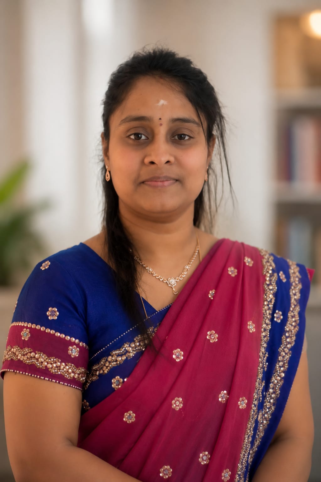 Founder B. Saranya M.Com B.Ed of SK Dreamers Academy Chennai