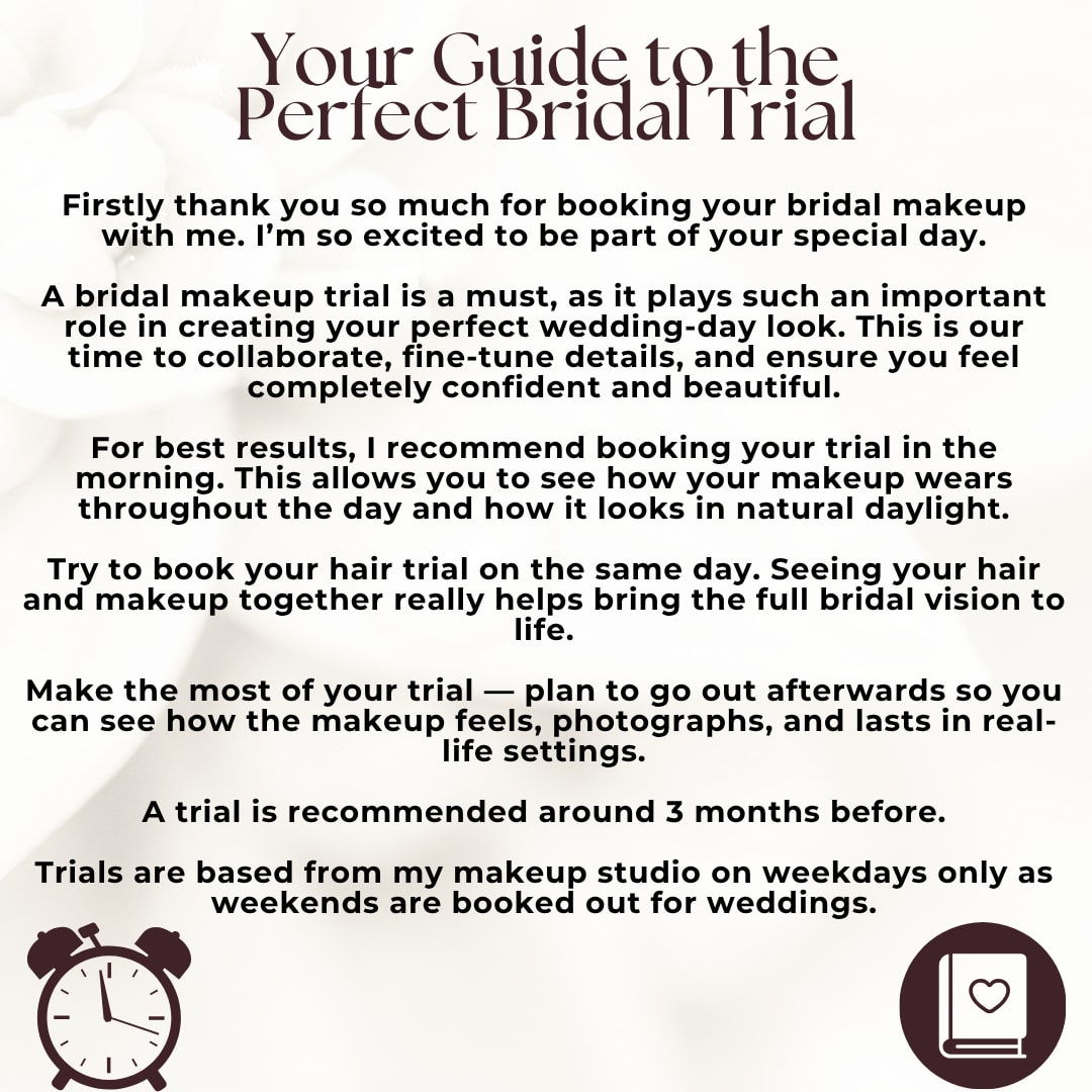 Your guide to the perfect Bridal Trial