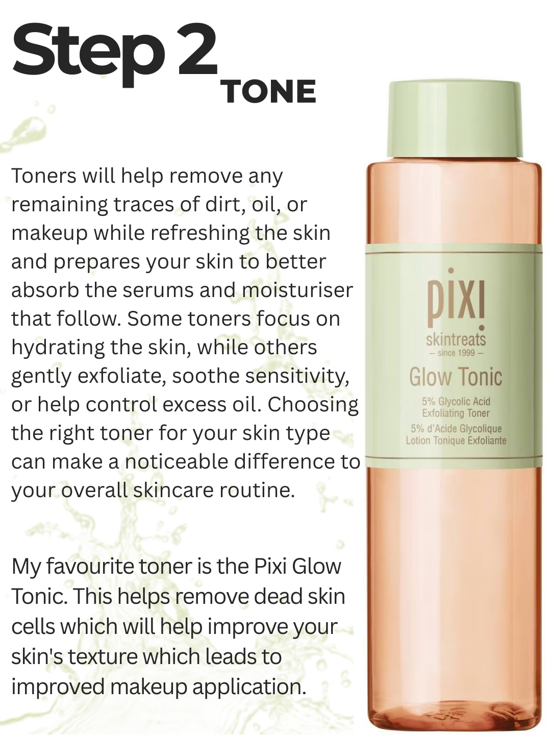 Step 2: Tone
