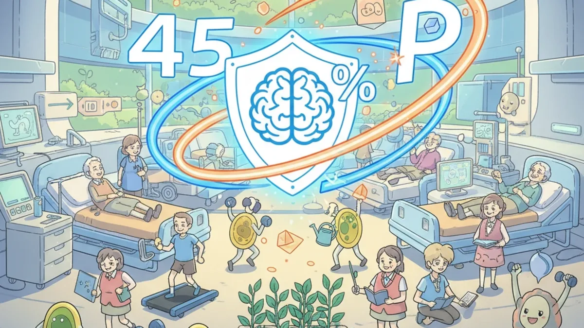 Preventing 45 Percent Of Dementia Cases